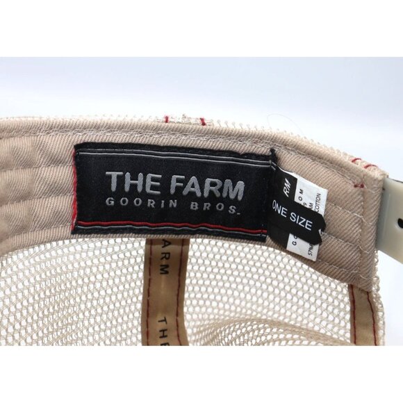 Goorin Bros Mesh Trucker Hat "The Bandit" Raccoon Patch Adjustable Snapback - Picture 2 of 7